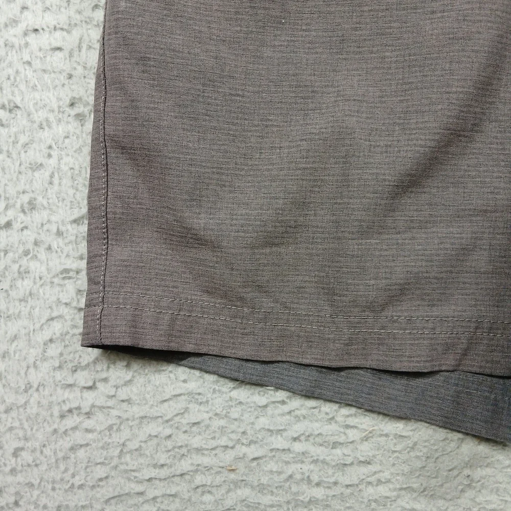 PGA Tour Men's Golf Shorts Size 34‎ Grey Heathered Performance Active EUC